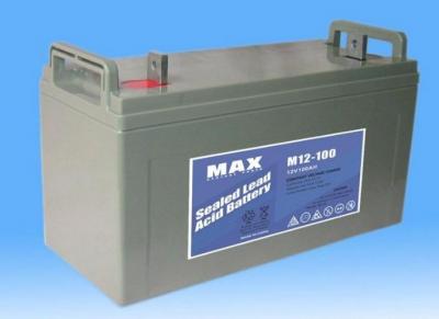 MAX蓄电池12V100AH